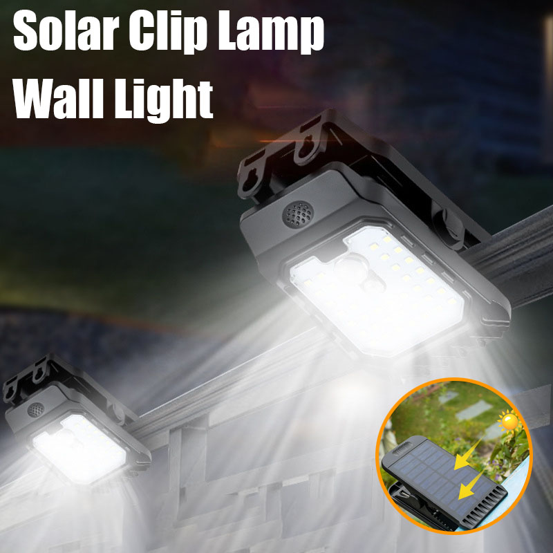 Smart Garden Tools - New Upgraded Solar Clip Light Outdoor