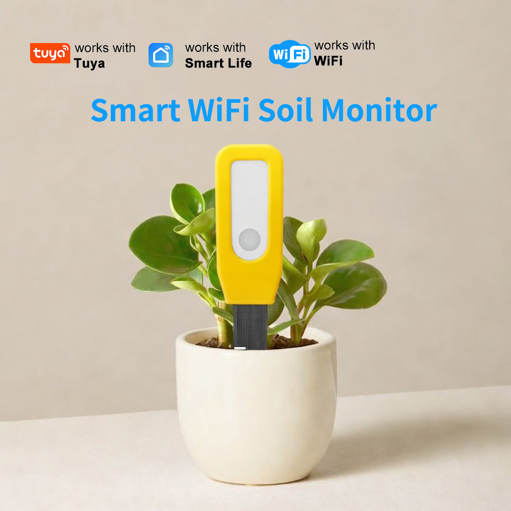 Smart Urban Garden - WiFi Soil Monitor Tuya Smart Temperature