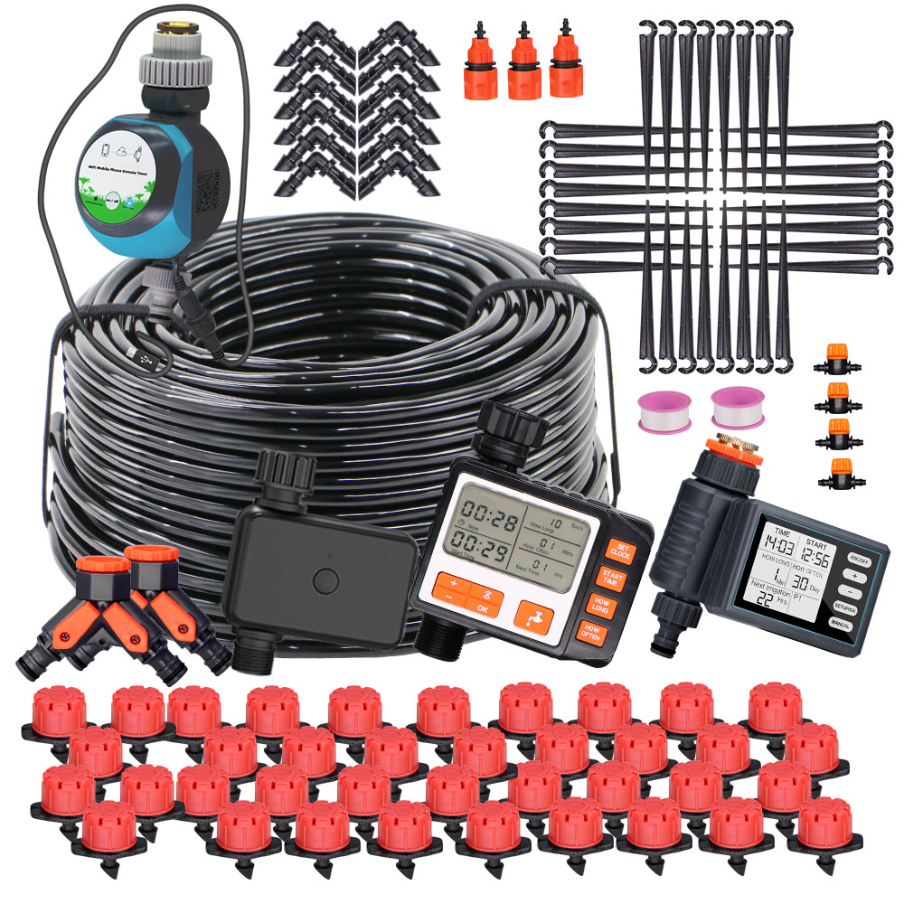 Smart Urban Garden - 50-5M 1/4'' Hose Adjustable Drippers Automatic