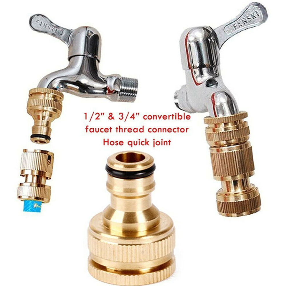 Smart Garden Tap - Brass Faucet Tap Connector Mixer Hose