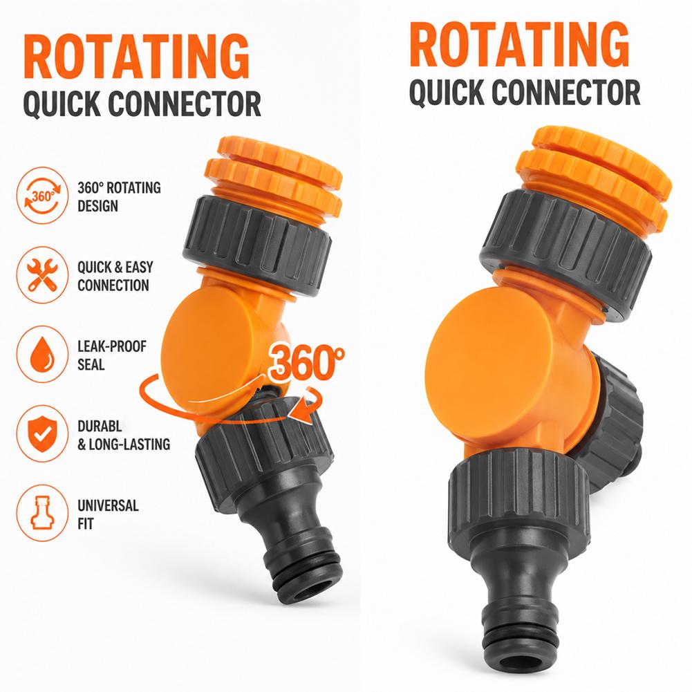 1/2Pcs garden hose connector f - Smart Garden Tap 评论和价格