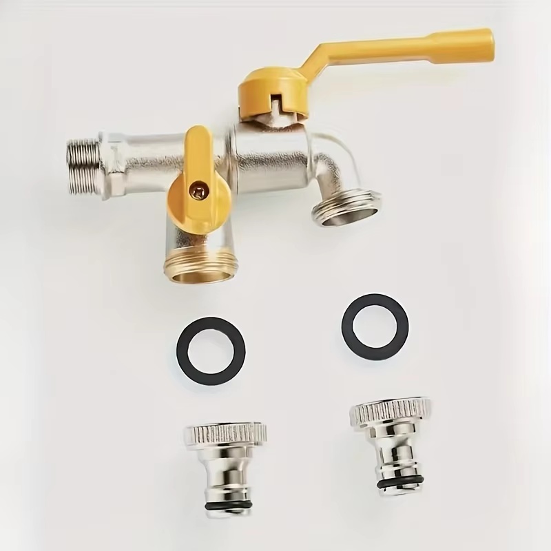 Double outlet garden hose fauc - Smart Garden Tap 评论和价格