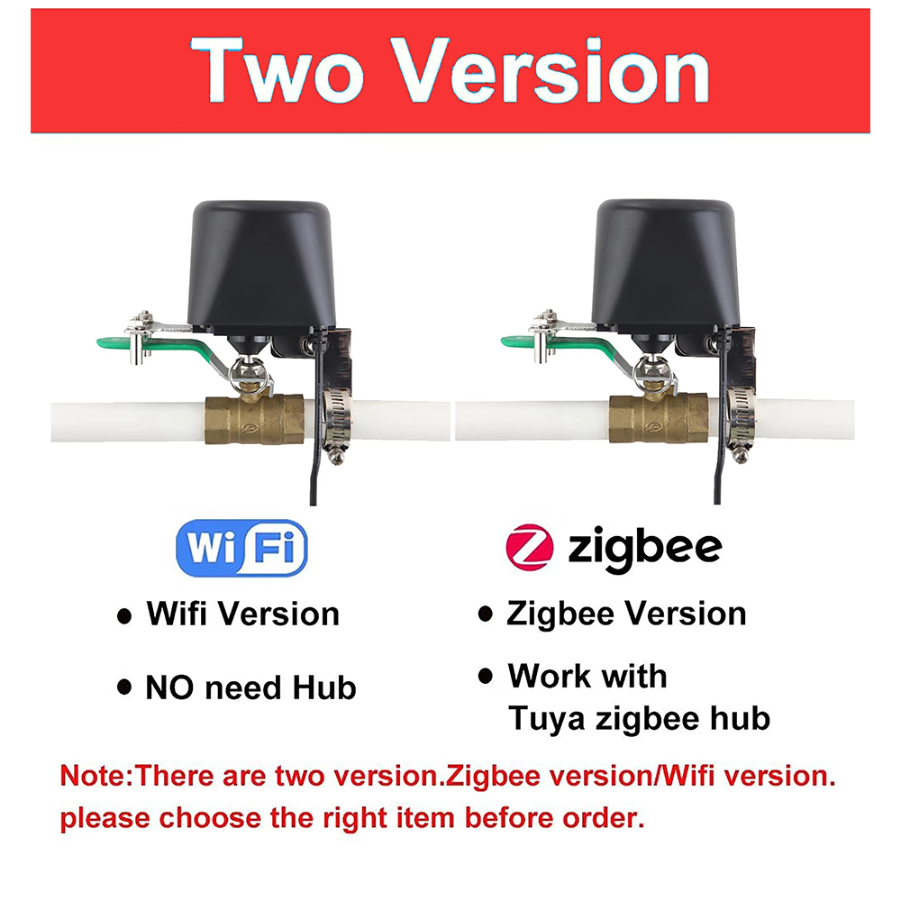 Tuya Zigbee or Wifi Water Valv - Smart Garden Tap 评论和价格