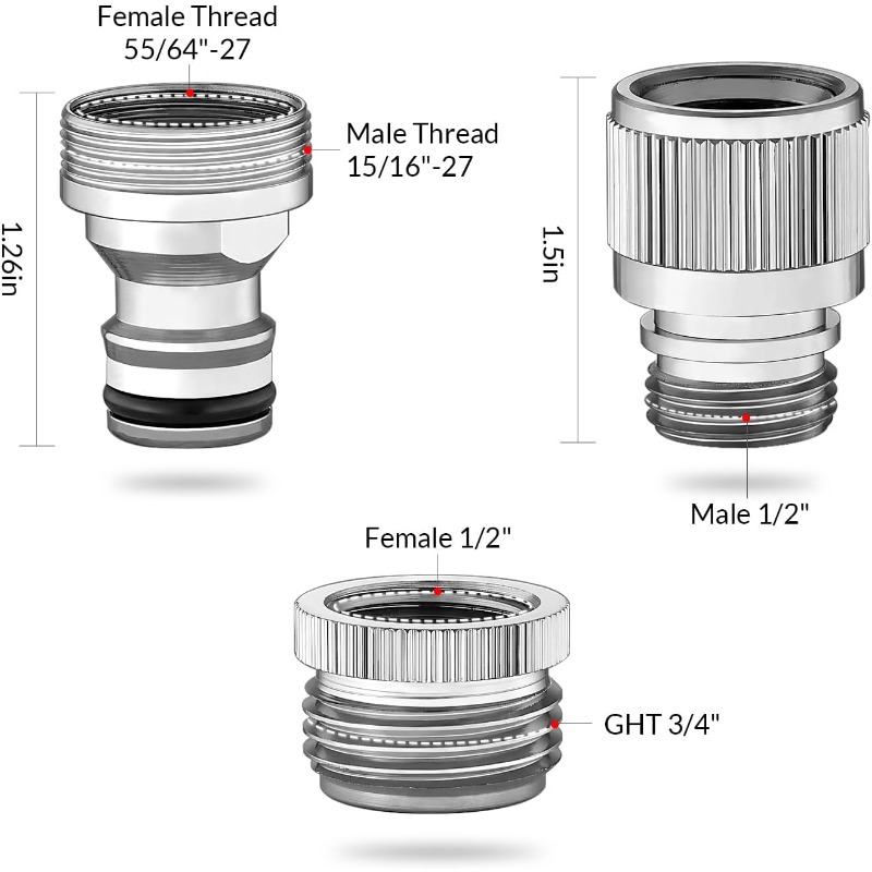Sink Faucet Quick Connector, F - Smart Garden Tap 评论和价格