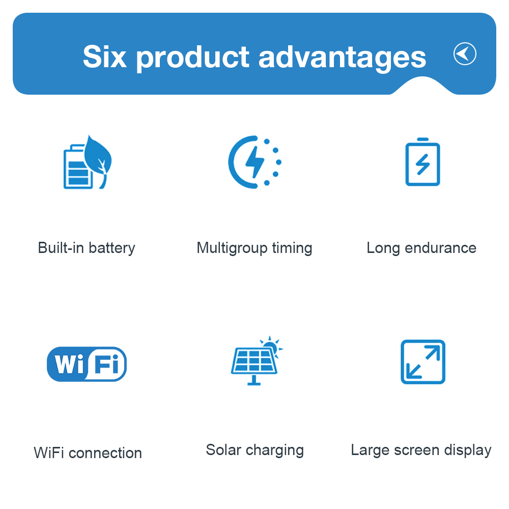 WiFi Solar Water Timer 1/2/4 O - Smart Garden Tap 评论和价格