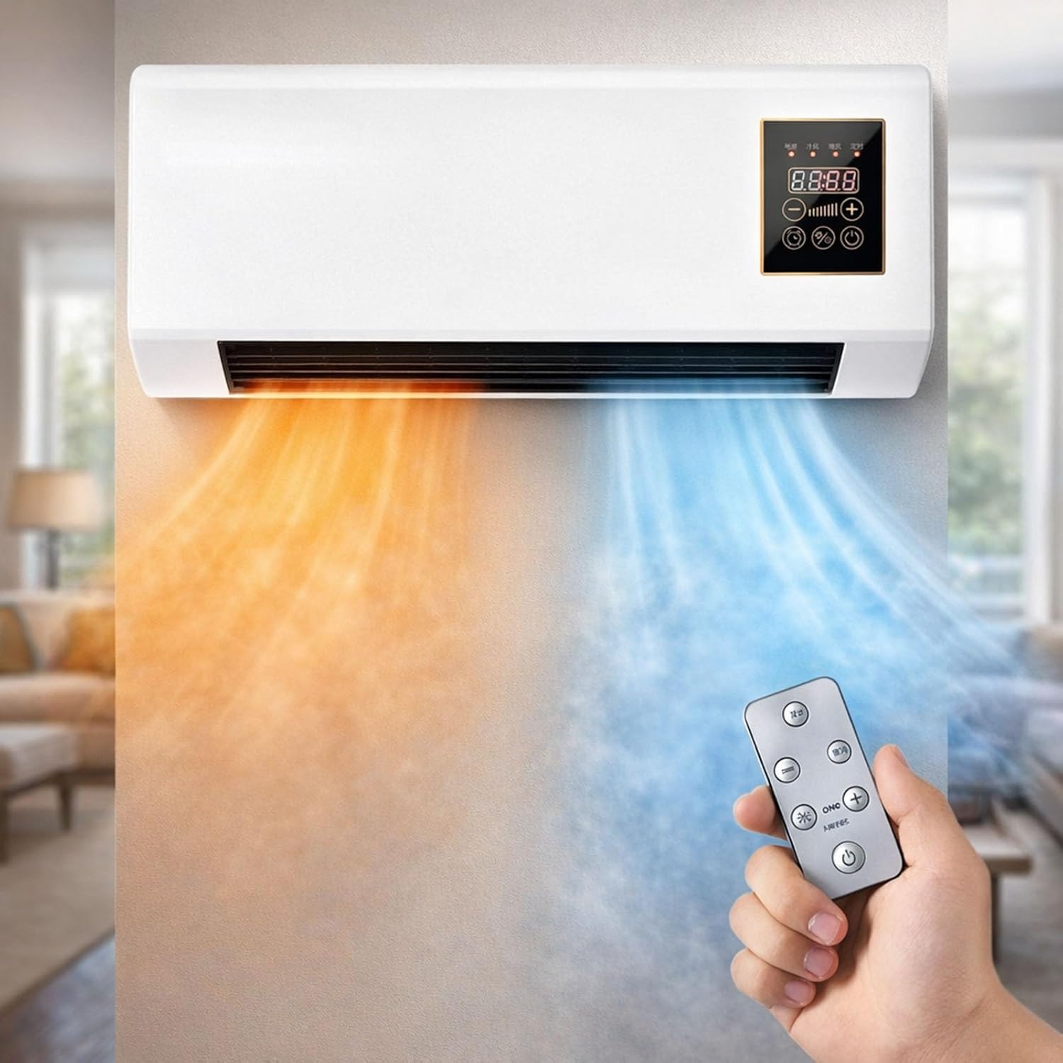Portable Wall-Mounted Air Cond - Smart Garden Rooms 评论和价格
