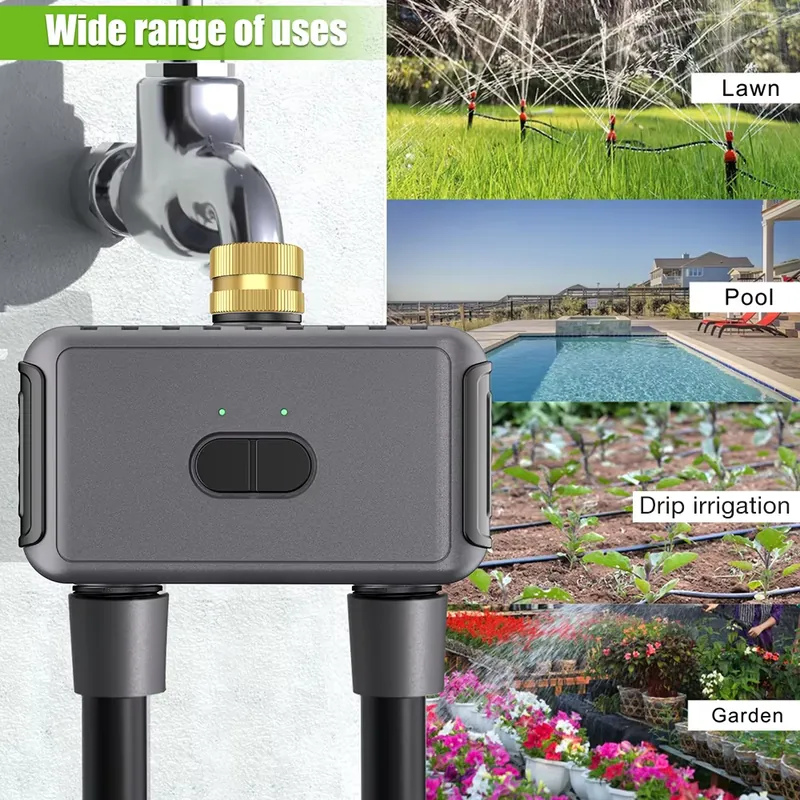 WAP01 WiFi APP Control Dual Ho - Smart Garden Watering System 评论和价格