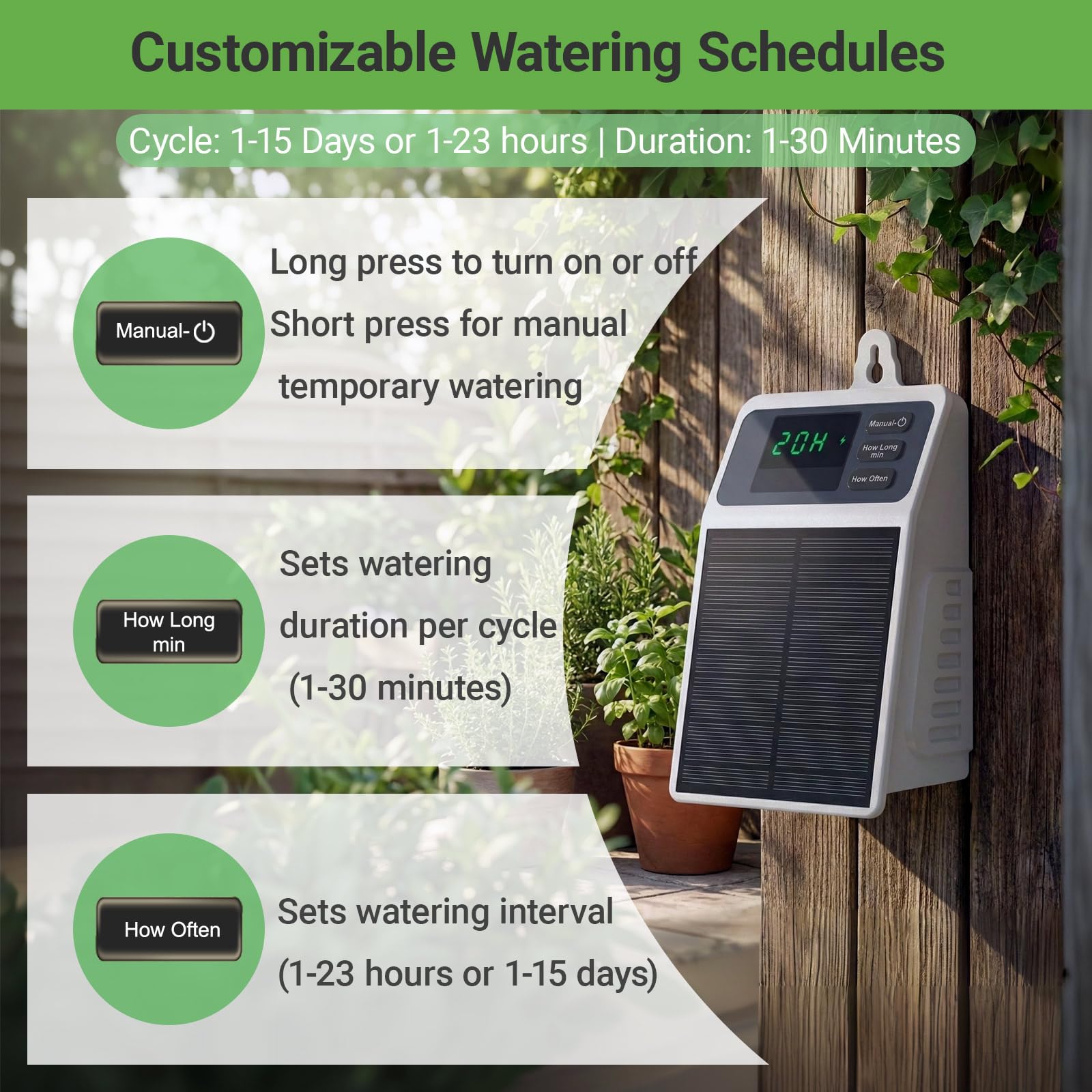 Upgraded Solar Drip Irrigation - Smart Urban Garden 评论和价格