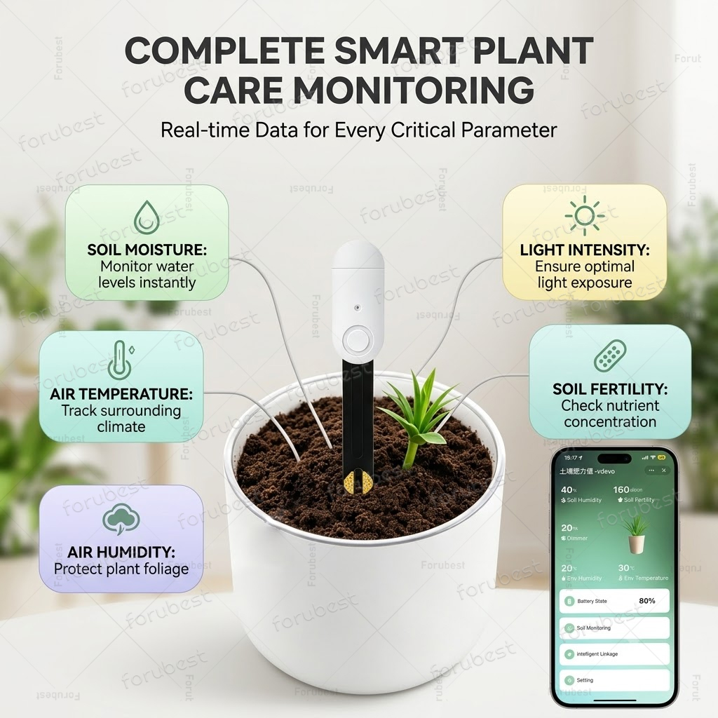 Smart ZigBee Soil Moisture Sen - Smart Urban Garden 评论和价格