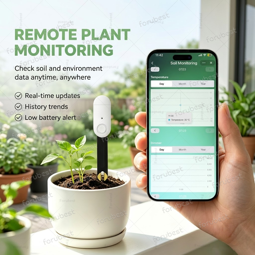 Smart ZigBee Soil Moisture Sen - Smart Urban Garden 评论和价格