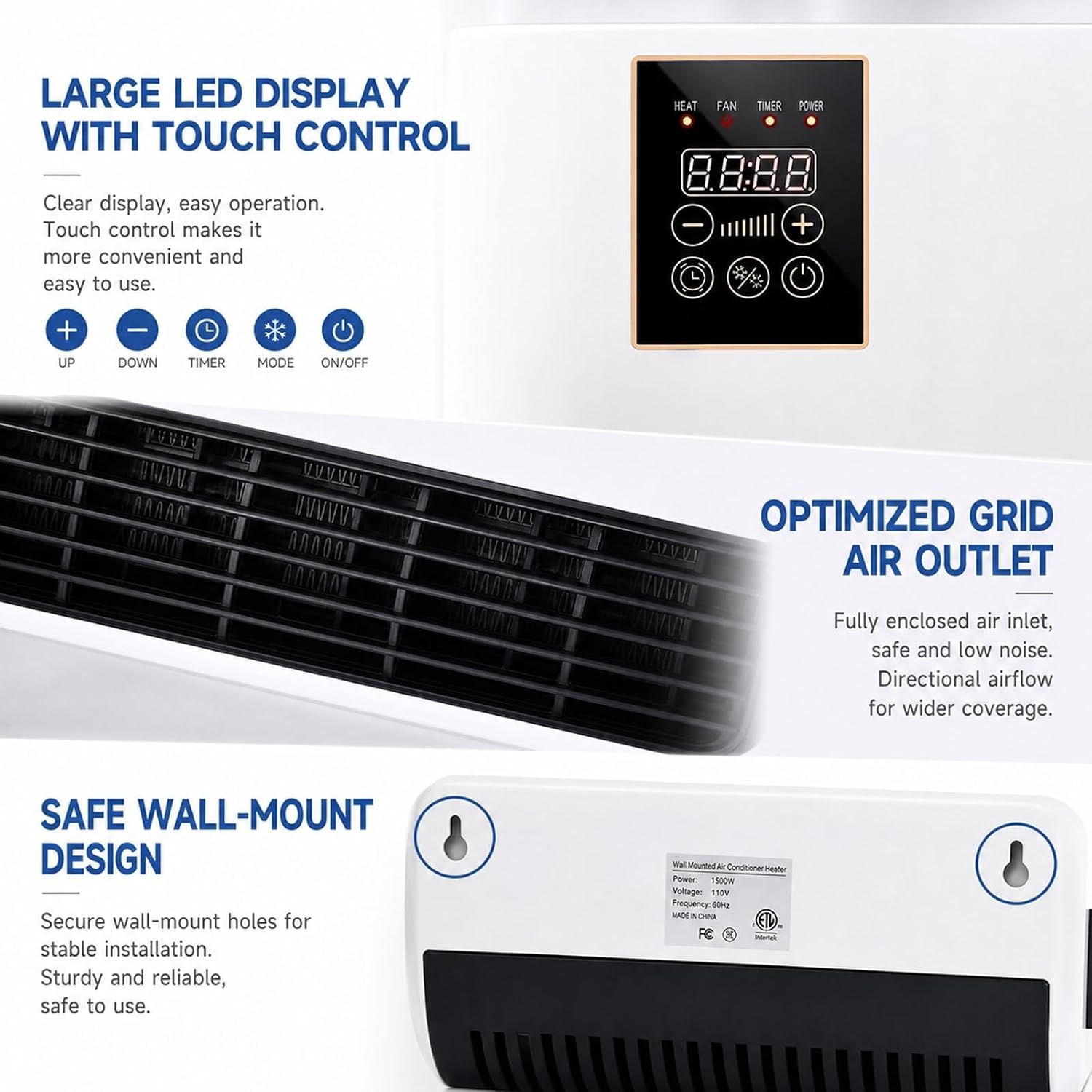 Wall Mounted Air Conditioner 2 - Smart Garden Rooms 评论和价格
