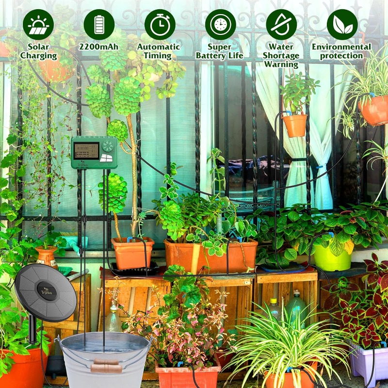 Solar Irrigation Equipment Gre - Smart Urban Garden 评论和价格