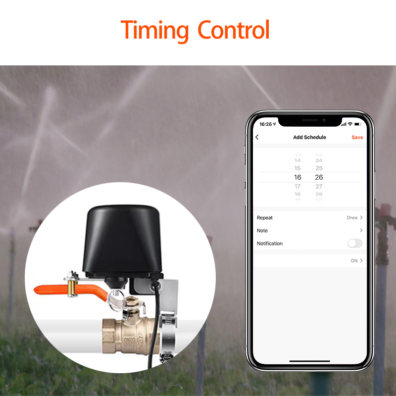 ZigBee Water/Gas Valve Remote  - Smart Garden Watering System 评论和价格