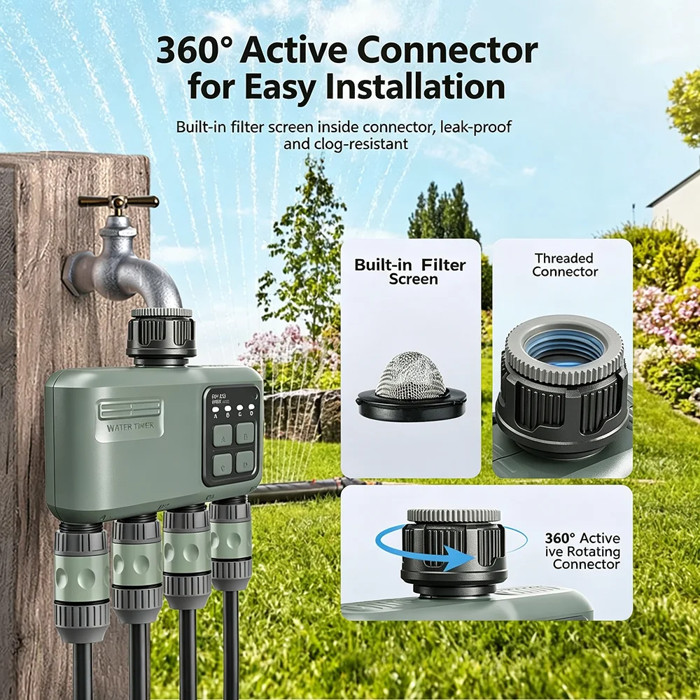 WiFi RF433 Smart Garden Sprink - Smart Garden Tools 评论和价格