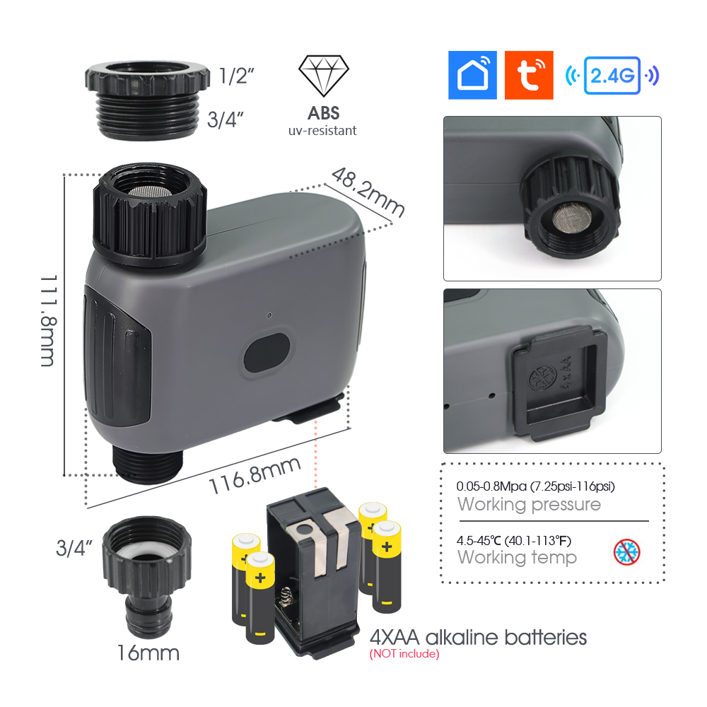 Tuya Smart Wifi Irrigation Tim - Smart Garden Iot 评论和价格