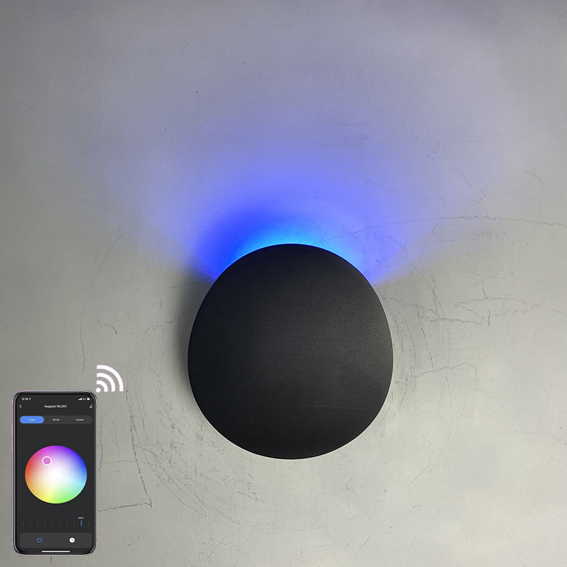 9W RGBW LED Wall Lamp Wifi Blu - Smart Garden Rooms 评论和价格