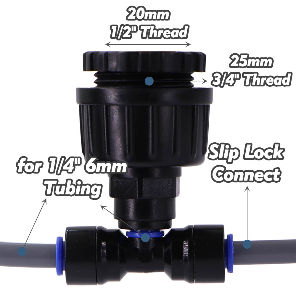 3pcs Garden Tap Adapter Slip L - Smart Garden Tap 评论和价格