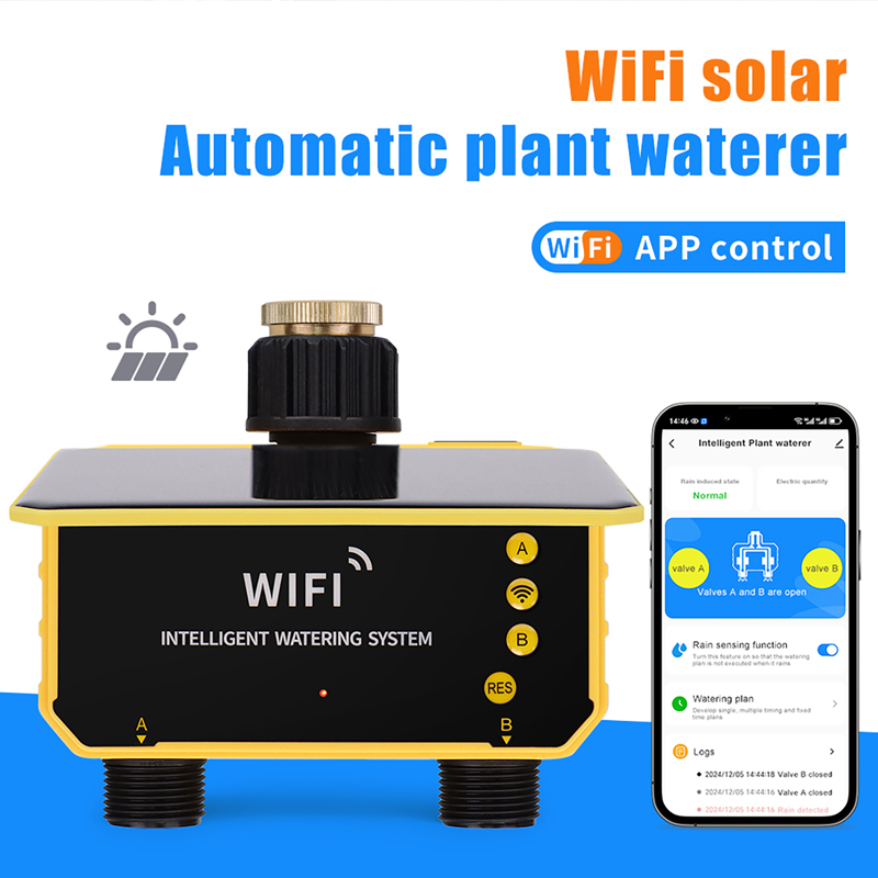 WiFi 1/2 Outlets Solar Irrigat - Smart Garden Tools 评论和价格