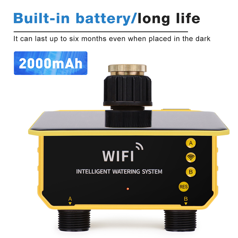 WiFi 1/2 Outlets Solar Irrigat - Smart Garden Tools 评论和价格