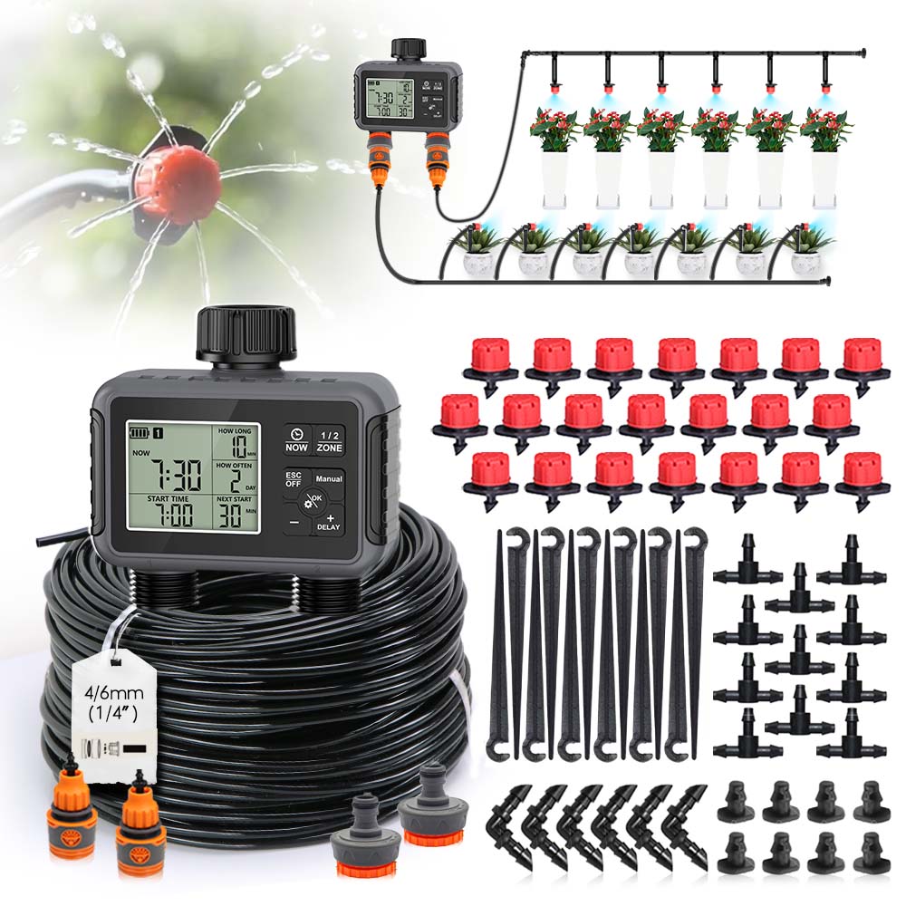Dual Zone Independent Display  - Smart Garden Tools 评论和价格