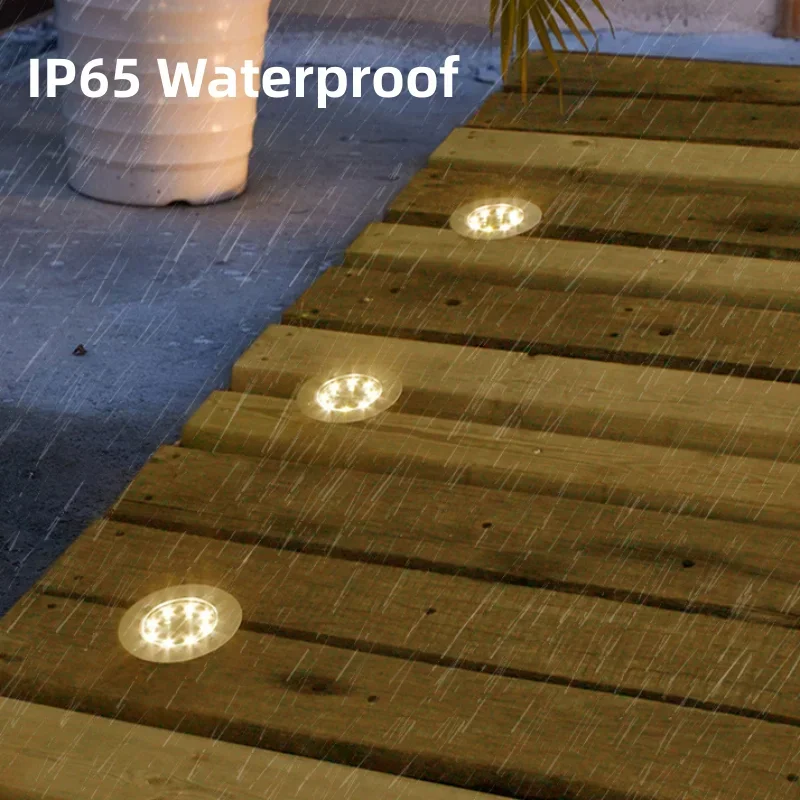 4Pcs LED Solar Garden Lights O - Smart Garden Tools 评论和价格