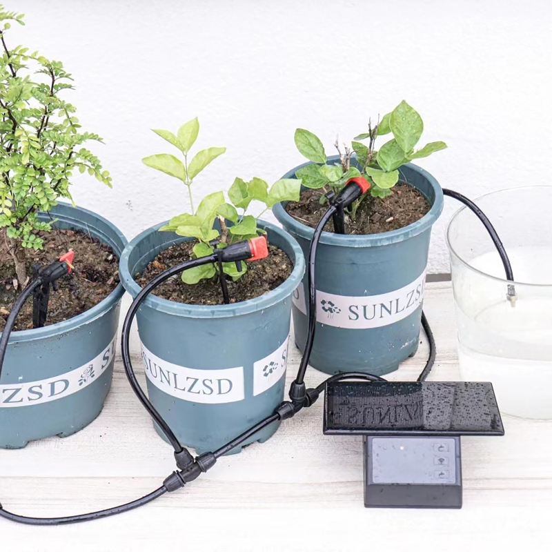 WIFI Solar Automatic Watering  - Smart Garden Watering System 评论和价格
