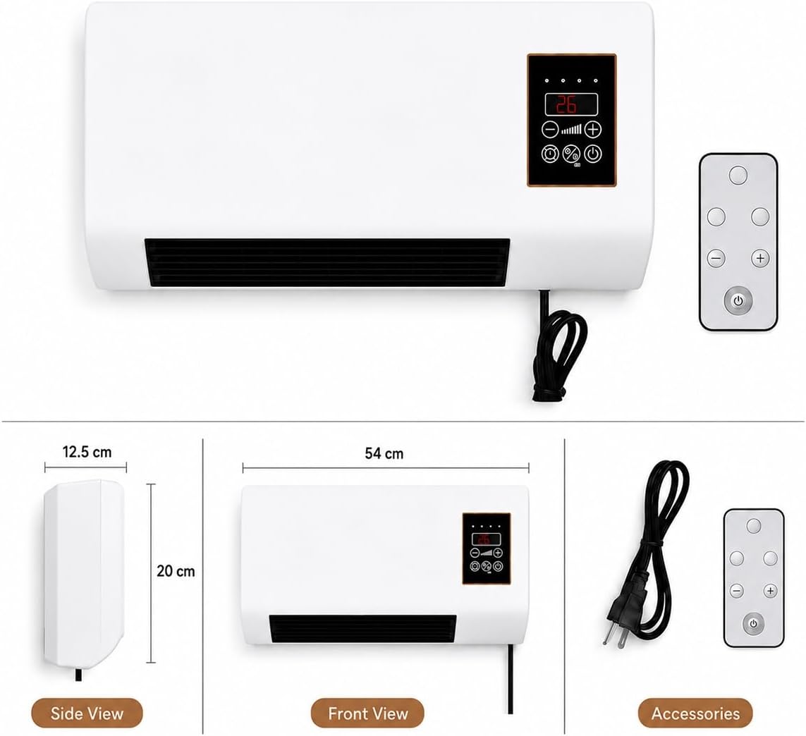 1800W Wall Mounted Air Conditi - Smart Garden Rooms 评论和价格