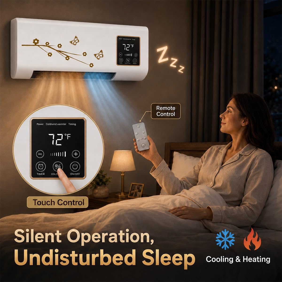 1800W Wall Mounted Air Conditi - Smart Garden Rooms 评论和价格