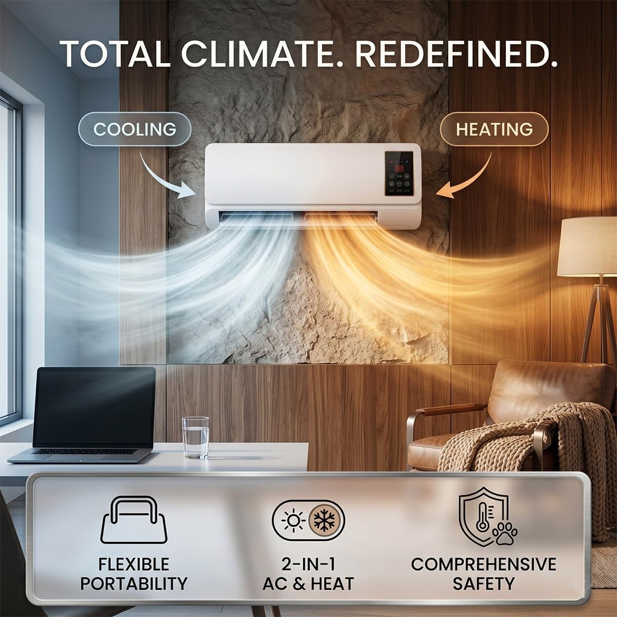 Wall Mounted Air Conditioner F - Smart Garden Rooms 评论和价格