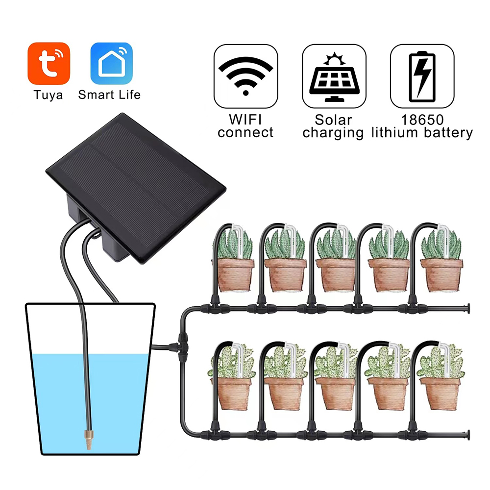 Tuya WiFi Solar Water Pump Tim - Smart Garden Iot 评论和价格