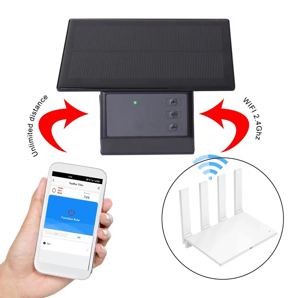 Tuya WiFi Solar Water Pump Tim - Smart Garden Iot 评论和价格