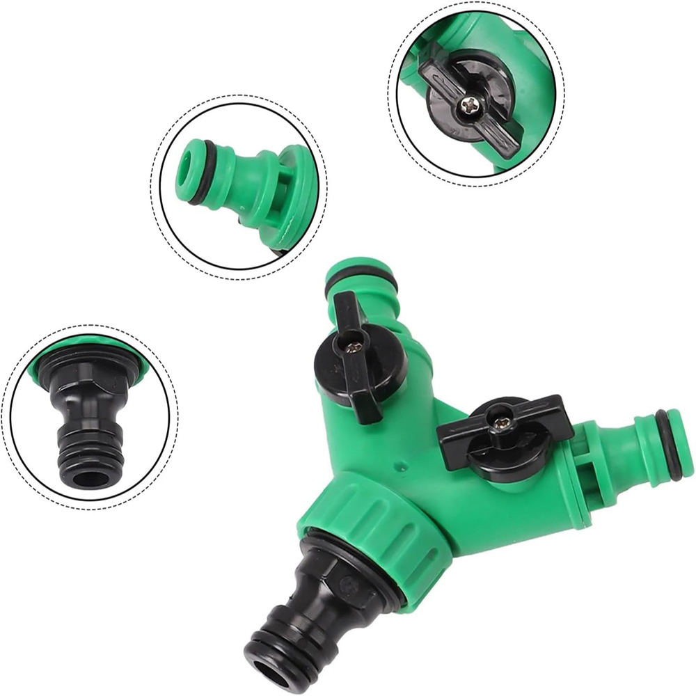 2-Way Garden Hose Splitter Y C - Smart Garden Tap 评论和价格