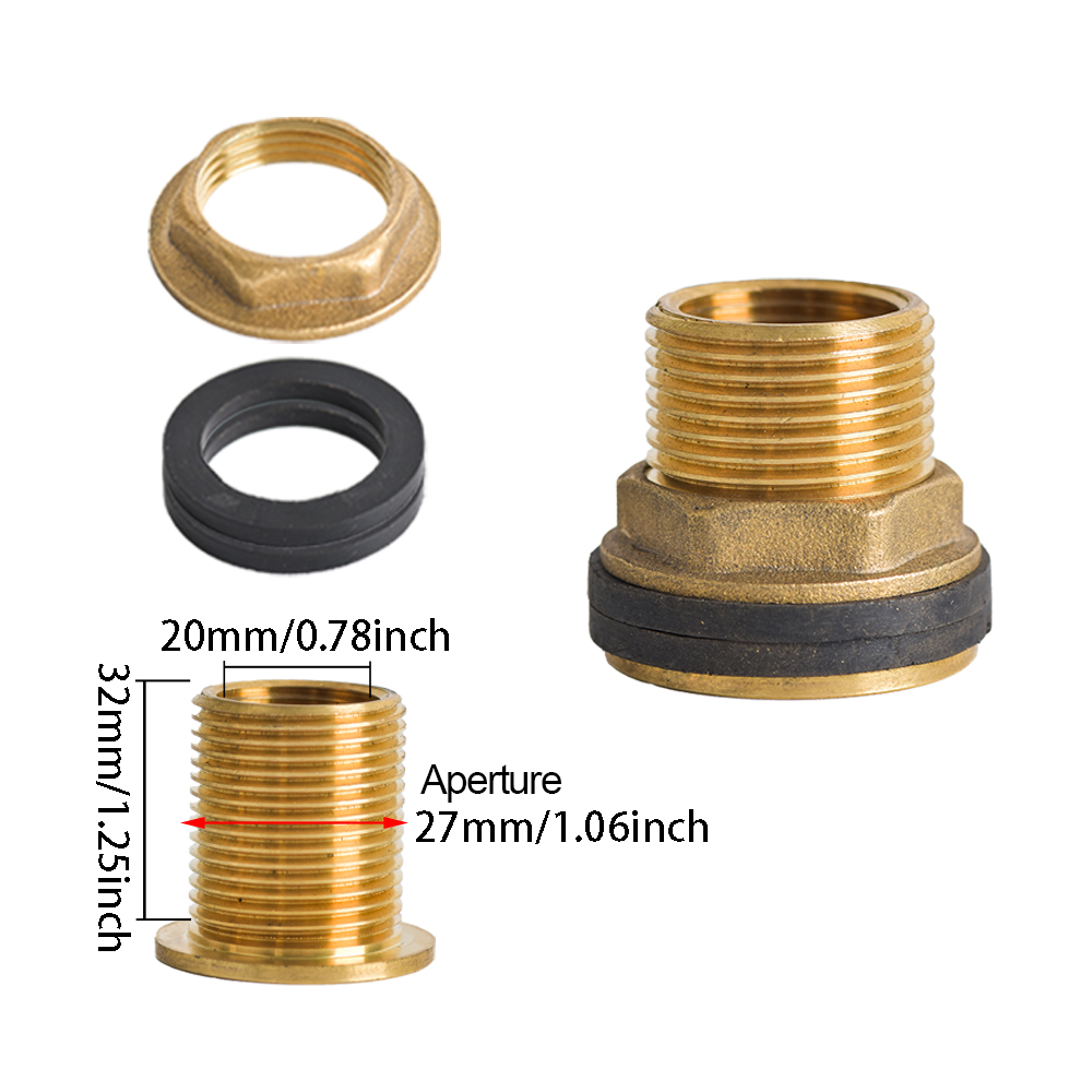 IBC Tank Brass Tap Adapter S60 - Smart Garden Tap 评论和价格