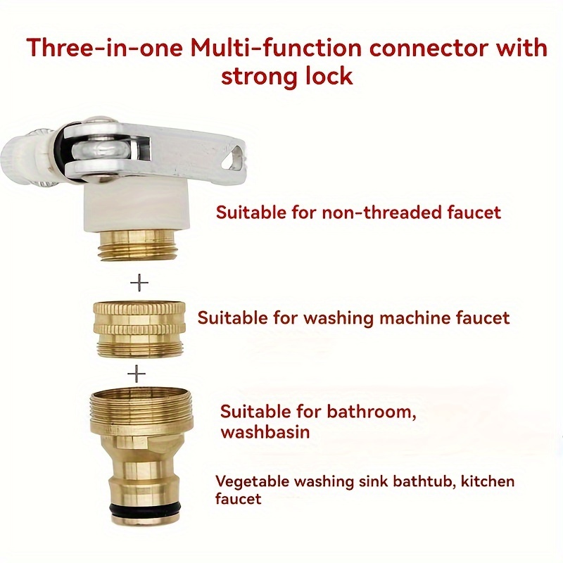 Universal Garden Hose Tap Adap - Smart Garden Tap 评论和价格
