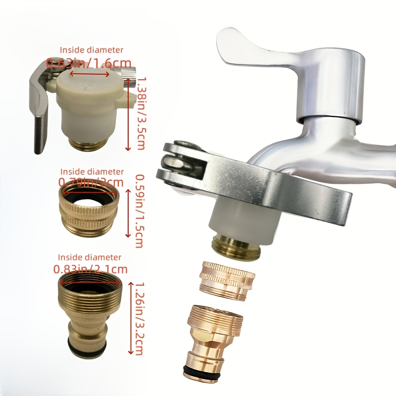 Universal Garden Hose Tap Adap - Smart Garden Tap 评论和价格